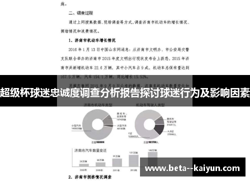 超级杯球迷忠诚度调查分析报告探讨球迷行为及影响因素